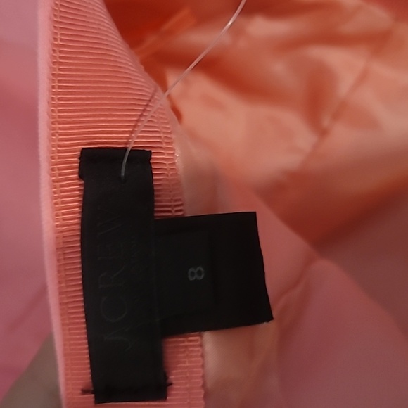 J Crew Coral Pink Mini Skirt - Picture 3 of 6